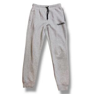 Vintage Tony Hawk Joggers Mens Gray Y2K Logo Sweatpants Size M